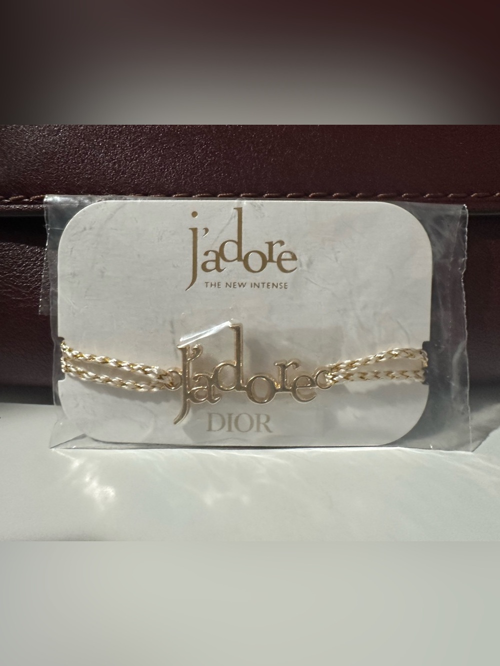 Dior J'adore Braided Bracelet